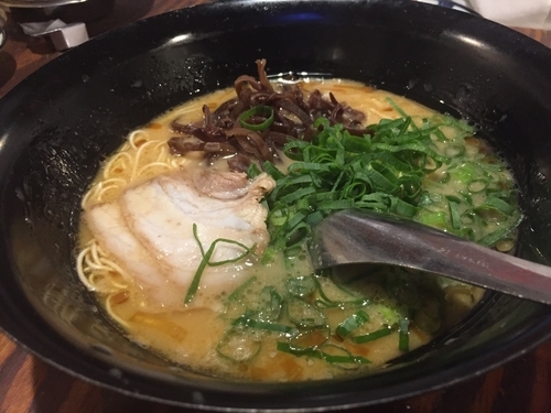 「味噌豚骨ラーメン 680円」@元祖博多中州屋台ラーメン 一竜の写真