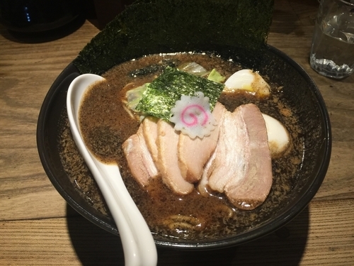 「スペシャル焦がし味噌麺」@西麻布 五行の写真