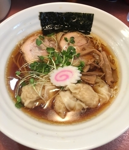 「わんたん中華そば ¥850」@らーめん天神下 大喜の写真