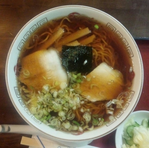 「中華そば600円」@清来軒そばやの写真