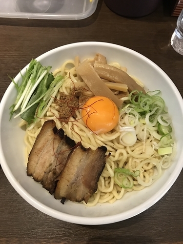 「油そば 大盛り ¥700」@中華そば いちやの写真