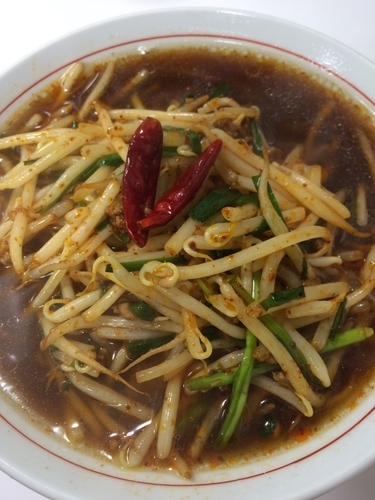 「朱鳶麺+替玉」@朱鳶ラーメンの写真