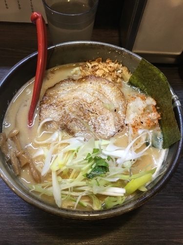「味噌ラーメン780円(大盛無料)」@つけめん 眞司 其のニの写真