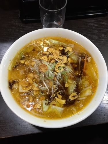 「にんにくラーメン」@けやき すすきの本店の写真
