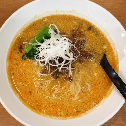「担々麺とミニ麻婆丼セット」@四川風麻婆豆腐・担々麺 四川亭の写真