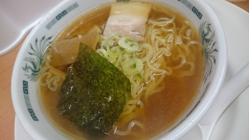 「中華そばミニ２００円」@日高屋 磯子駅前店の写真