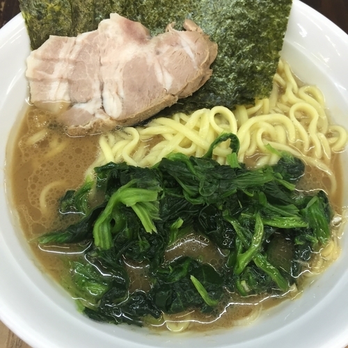 「並ラーメンホーレン草」@湘南乃家の写真