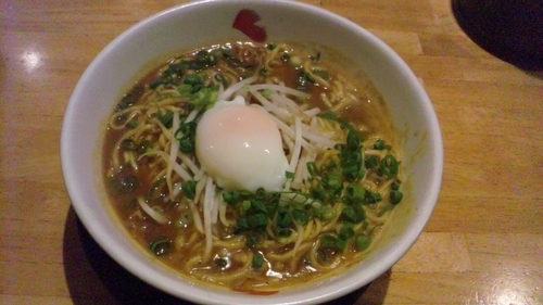 「カレーラーメン」@ひできよラーメンの写真