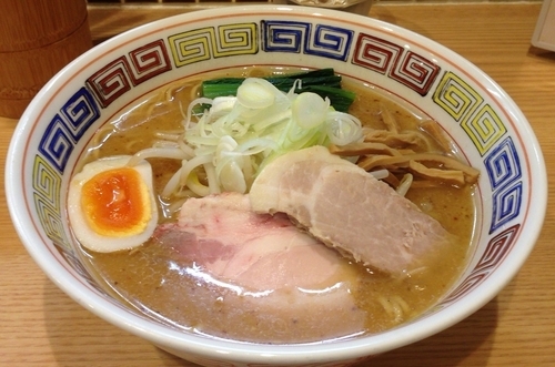 「もつけの味噌中華そば(限定)800円」@ほっこり中華そば もつけの写真