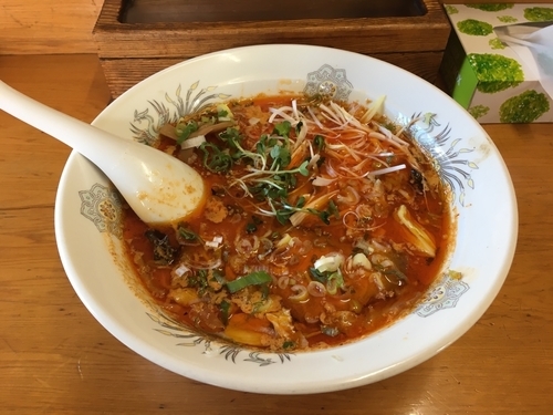 「オロチョンラーメン   700円」@孫六の写真