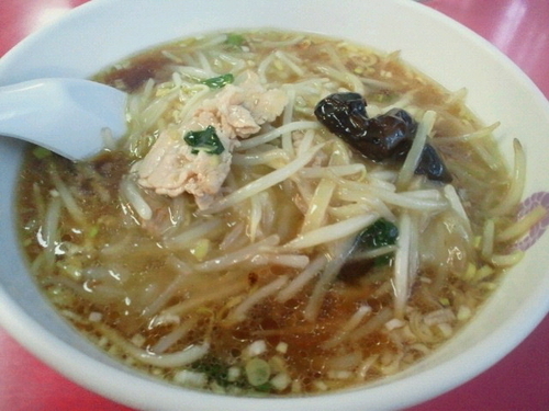 「もやしラーメン 640円」@中華 五十番の写真