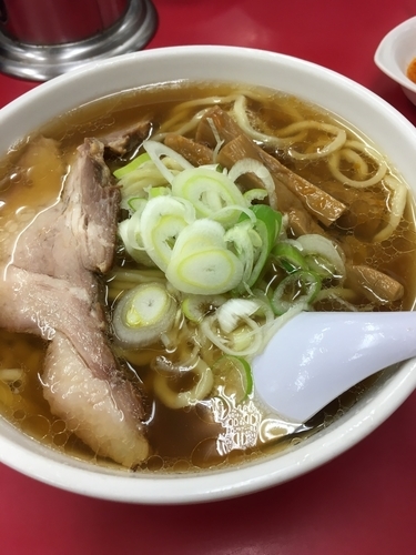 「ラーメン750円、餃子450円」@一品香 小山の写真