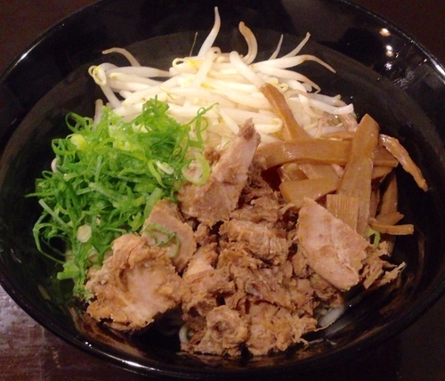 「混ぜ豚そば　800円　大盛り50円」@づゅる麺 池田の写真