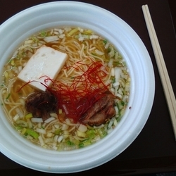 伊達の炙り牛タンネギ塩そば