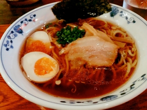 「味玉中華そば(並)800円」@ITACHI RAMENの写真