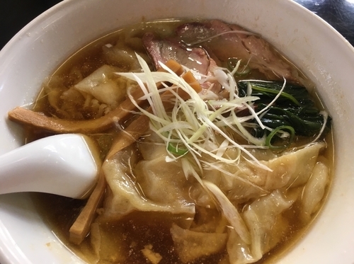 「ワンタンメン」@手打 焔の写真