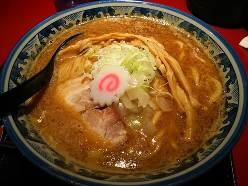 「魚介味噌らぅめん　（大盛り：サービス券）」@麺匠 佐蔵の写真