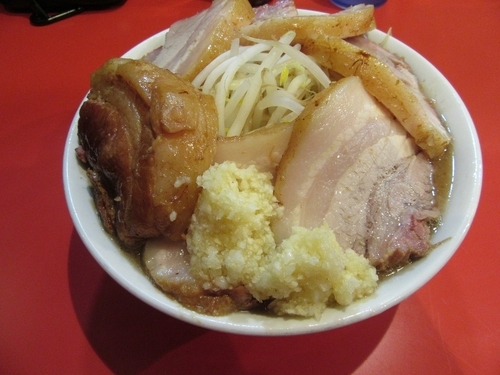 「ミニらーめん（６５０円）＋お持ち帰り豚ハーフ１０００円」@麺屋 桐龍の写真