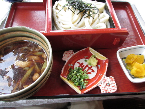 「鴨汁せいろうどん　「1,080円」」@天下一うどん 味亭の写真