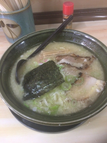 「塩とんこつラーメン」@あかしやの写真