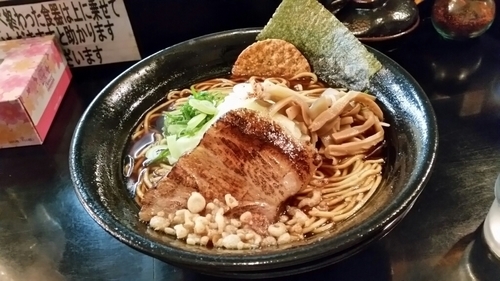 「焦がし醤油　とり」@麺家 うえだの写真