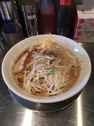 「ラーメン小 にんにくシングル」@ジロリアン 浮間店の写真