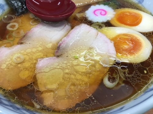 「味玉焼豚麺」@とら食堂 松戸分店の写真