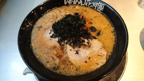 「【限定】燕三条系ラーメン旬香・・750円」@らあめん花月嵐 下今泉店の写真