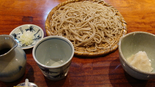 「辛味大根おろし1200円+大盛200円」@手打そば 天庵の写真