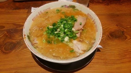 「ラーメン　大盛」@ますたに 京都駅ビル拉麺小路店の写真
