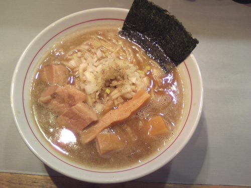 「濃厚煮干し蕎麦」@中華蕎麦 瑞山（ZUIZAN）の写真