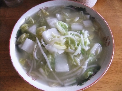 「タンメン（700円）」@香 東中神店の写真