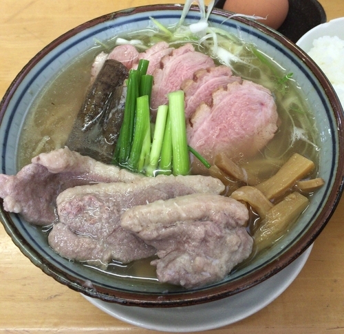 「俺の鴨蕎麦 欲張りデラックス」@MENYA 食い味の道有楽の写真