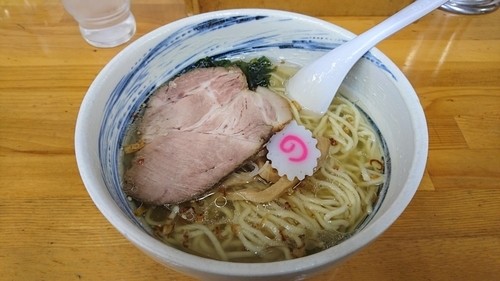 「しお(あっさり系)・・600円」@らーめん流の写真