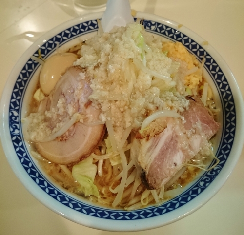 「塩旨辛ラーメン（３・５・７） 760円」@麺家ぶんすけの写真
