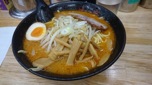 「濃厚とんこつ味噌（今だけ５００円）」@せい家 蒲田店の写真