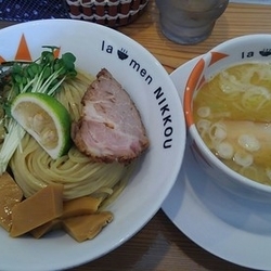 柚子白湯つけ麺