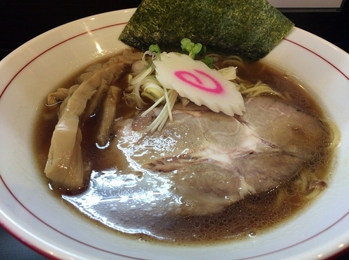 「醤油らーめん濃口（７００円）」@麺 ひばりの写真