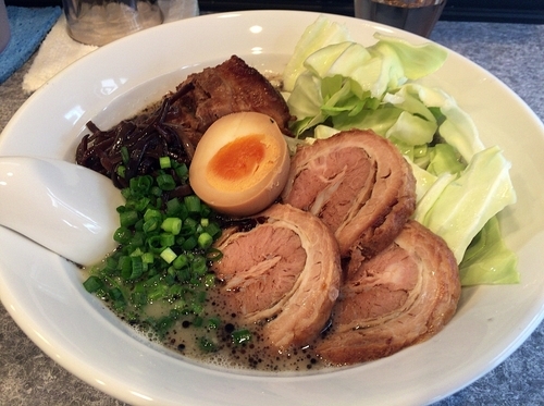 「ダブル（開店記念 1000円→550円）」@麺屋 MANIの写真