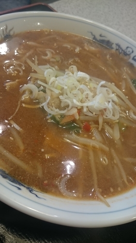 「ミソラーメン６３０円」@中華料理 みかみの写真