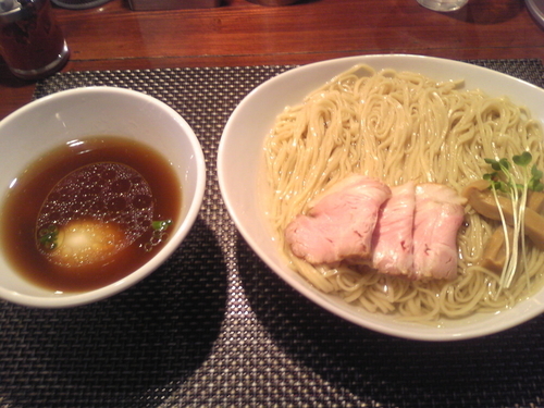 「鶏つけそば」@らぁ麺 やまぐちの写真