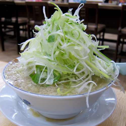 「老麺 750円（大脂）」@安福亭 柏町本店の写真