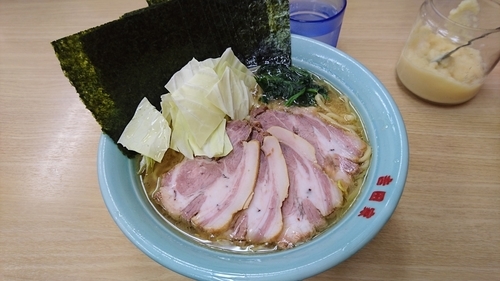 「中チャーのりコメカタ」@吉田家 本店の写真