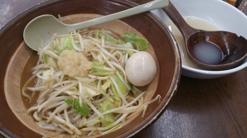 「みそラーメン(680円)」@ラーメン 東横 笹口店の写真