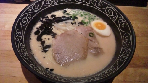 「とんこつ黒」@ひできよラーメンの写真