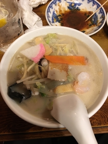 「長崎ちゃんぽん800円」@中華料理 や志満の写真