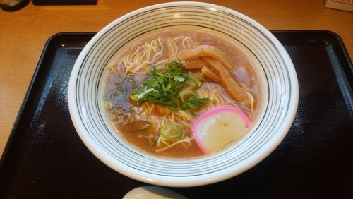 「朝ラーメン」@炙り家 日本坂PA店の写真