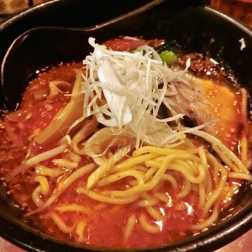 「濃厚辛口みそらーめん(880)」@本八幡だんちょうてーの写真