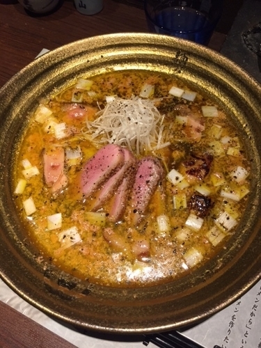 「フォアグら～麺　2160円」@麺屋武蔵 神山の写真