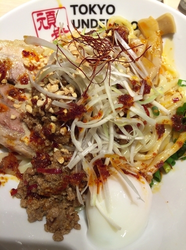 「特製坦々あえめん」@TOKYO UNDER GROUND RAMEN 頑者の写真